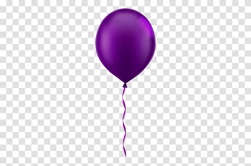 Single Purple Balloon Clip Art Transparent Png