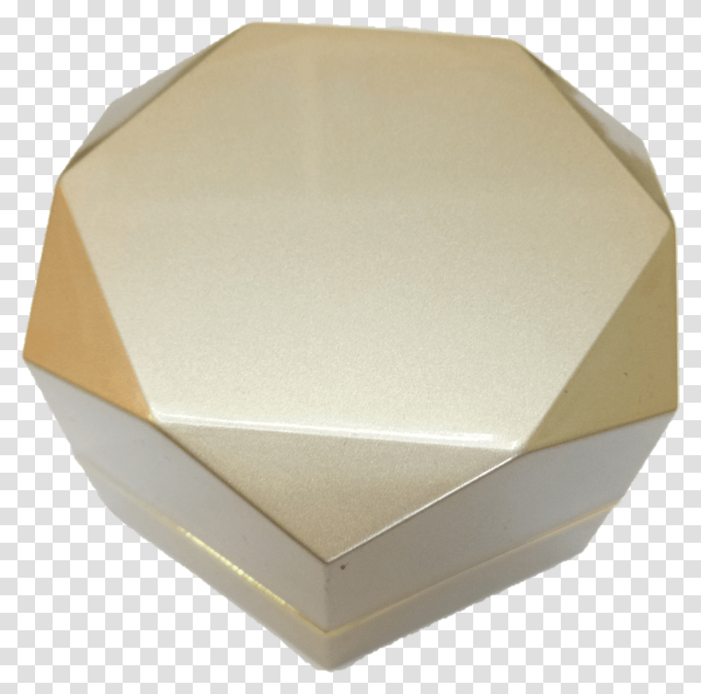 Single Ring Box Octagon Gold New Download, Cardboard, Carton Transparent Png