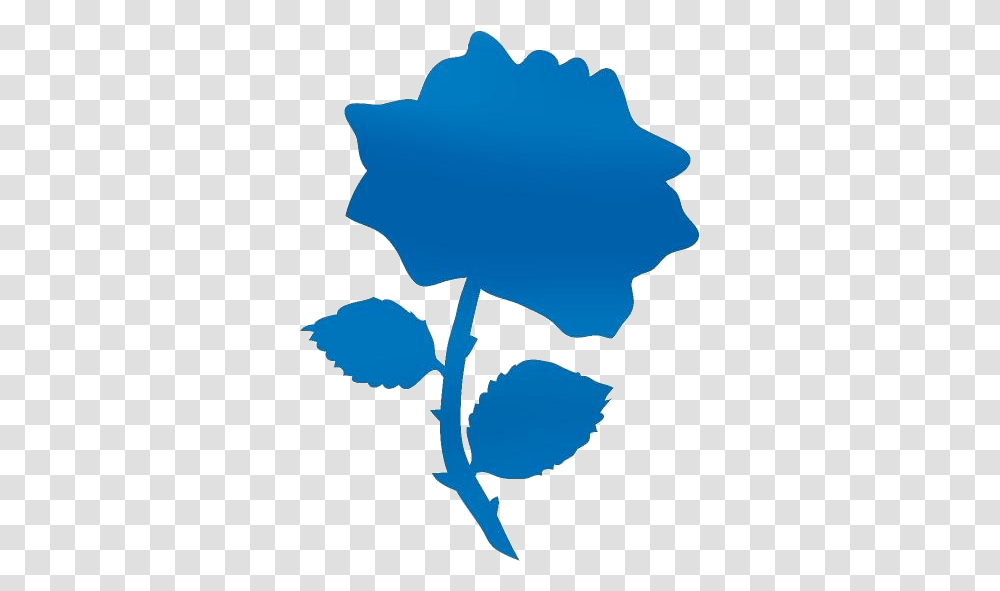 Single Rose Silhouette Single Rose Rose Clipart, Flower, Plant, Leaf Transparent Png