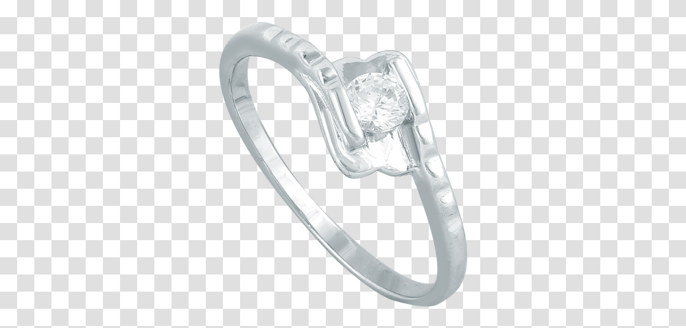 Single Stone Silver Ring, Jewelry, Accessories, Accessory, Platinum Transparent Png
