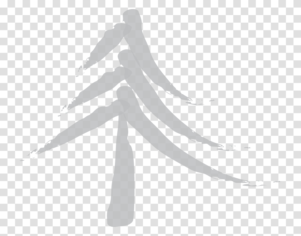 Single Tree, Silhouette Transparent Png