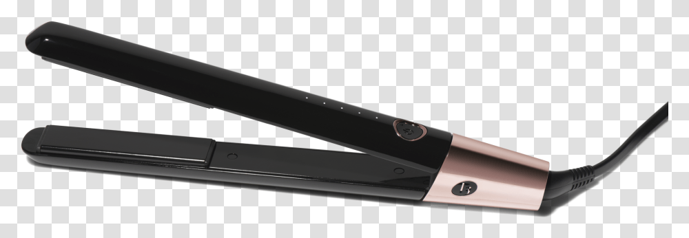 Singlepass Luxe In Black And Rose Gold Primary Image T3 Hair Straightener, Electronics, Computer, Tablet Computer, Scissors Transparent Png