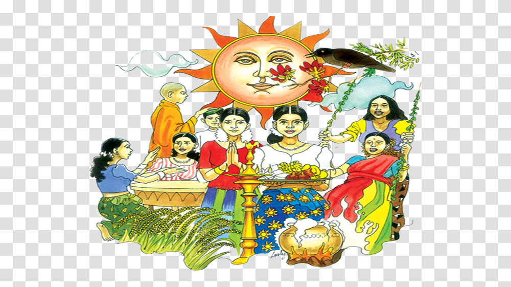 Sinhala Tamil New Year 2019, Person, Crowd, Architecture Transparent Png
