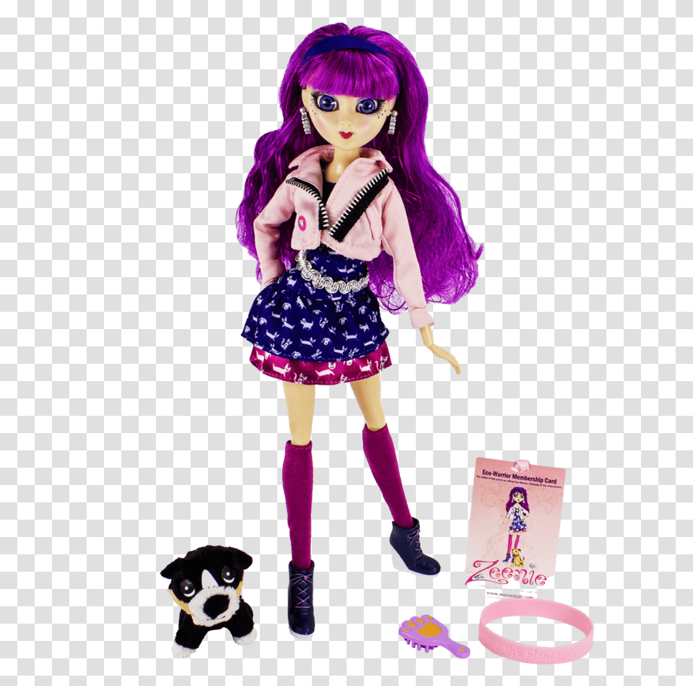 Sini - Zeenie Dollz Doll, Toy, Barbie, Figurine, Person Transparent Png