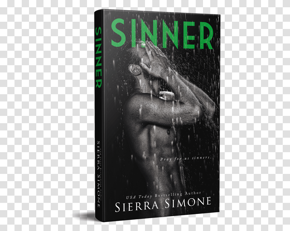 Sinner Hardcover 3d Sinner By Sierra Simone, Novel, Book, Poster, Advertisement Transparent Png