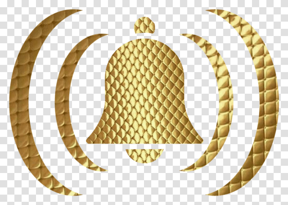 Sino Bell Sininho Notification Youtube Gold Illustration, Symbol, Lamp, Bronze, Lampshade Transparent Png