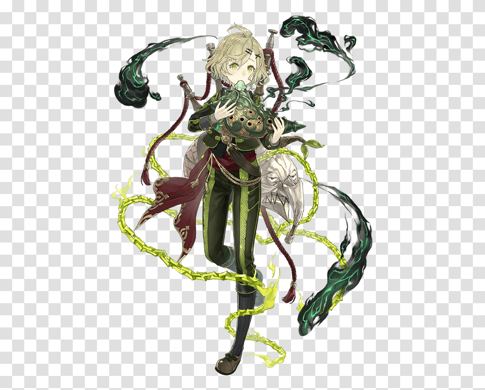 Sinoalice, Painting, Elf, Knight Transparent Png