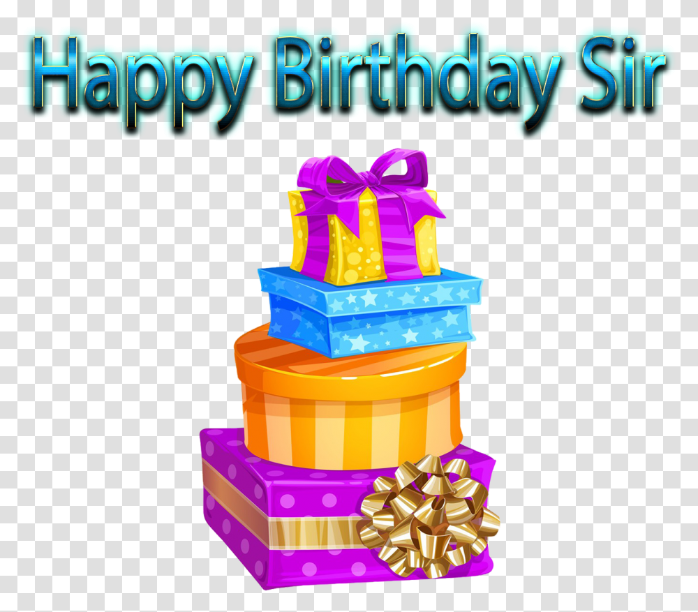 Sir Clipart Birthday Gift Hd, Outdoors, Birthday Cake, Dessert, Food Transparent Png