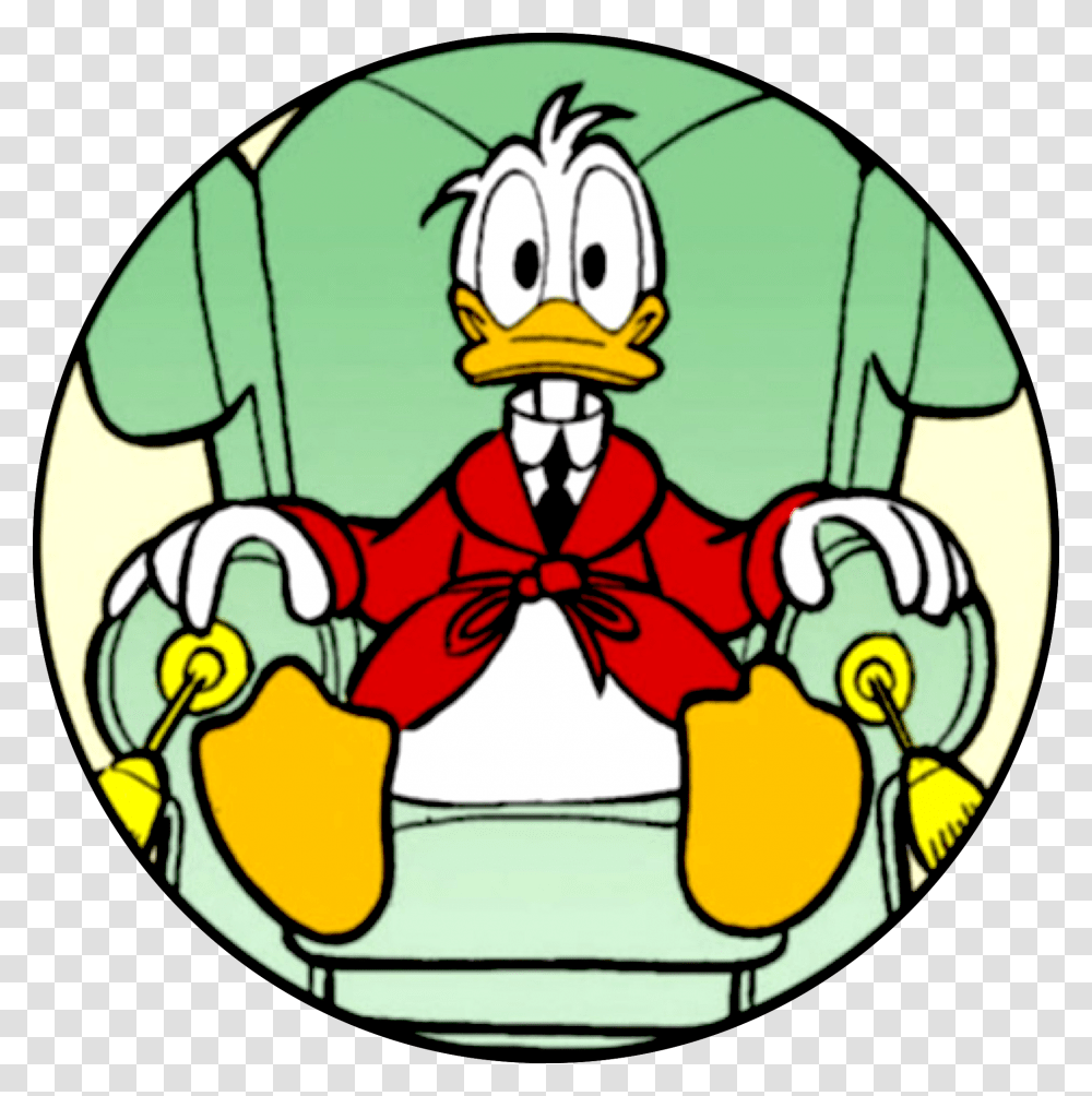 Sir Donald Duck, Furniture, Chair, Fisheye, Tabletop Transparent Png