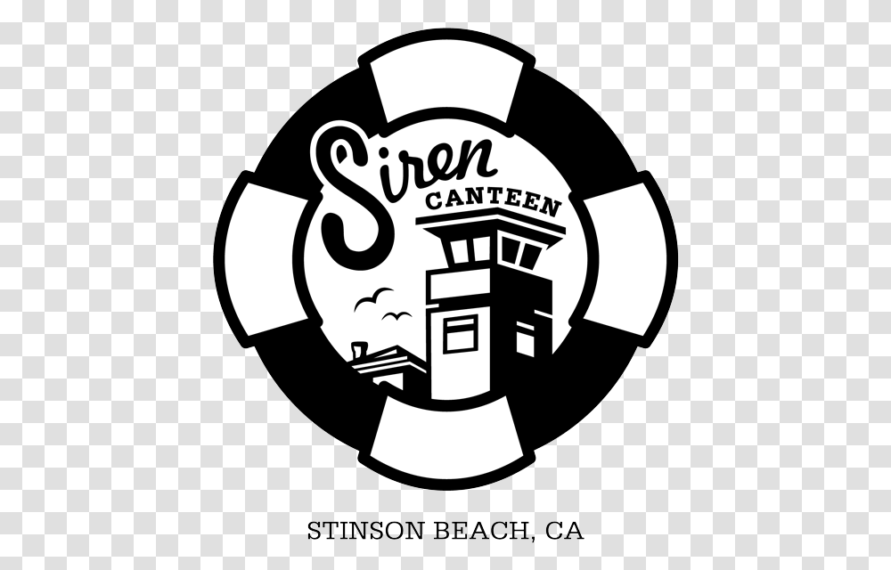 Siren Canteen Logo Lifebuoy, Trademark, Emblem Transparent Png