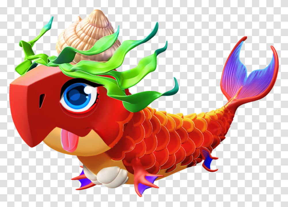 Siren Dragon, Toy, Sea Life, Animal, Invertebrate Transparent Png