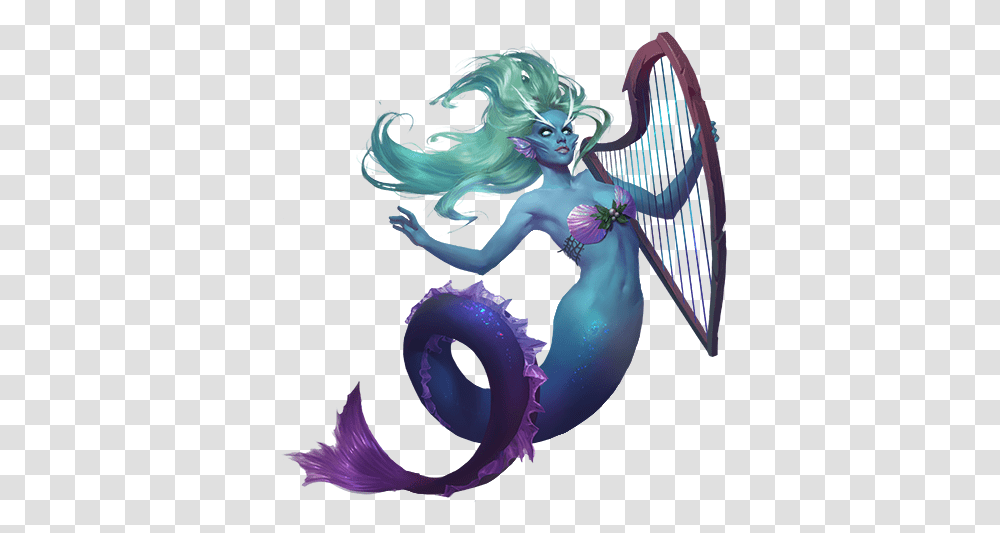 Siren Legendary Creature Mermaid Clip Art Mythical Creature Siren Mermaid, Chicken, Poultry, Fowl Transparent Png