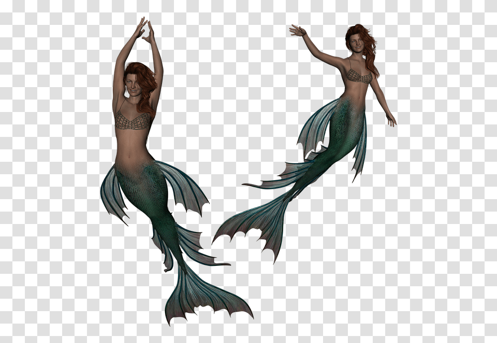 Siren Mermaid, Dance Pose, Leisure Activities, Person, Human Transparent Png