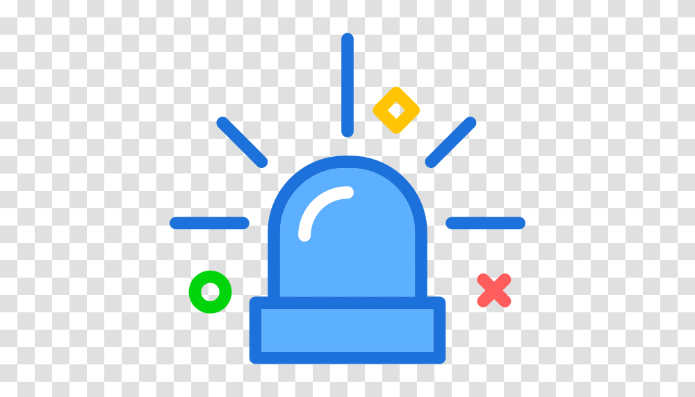 Siren Siren Icon, Security, Network, Pac Man Transparent Png