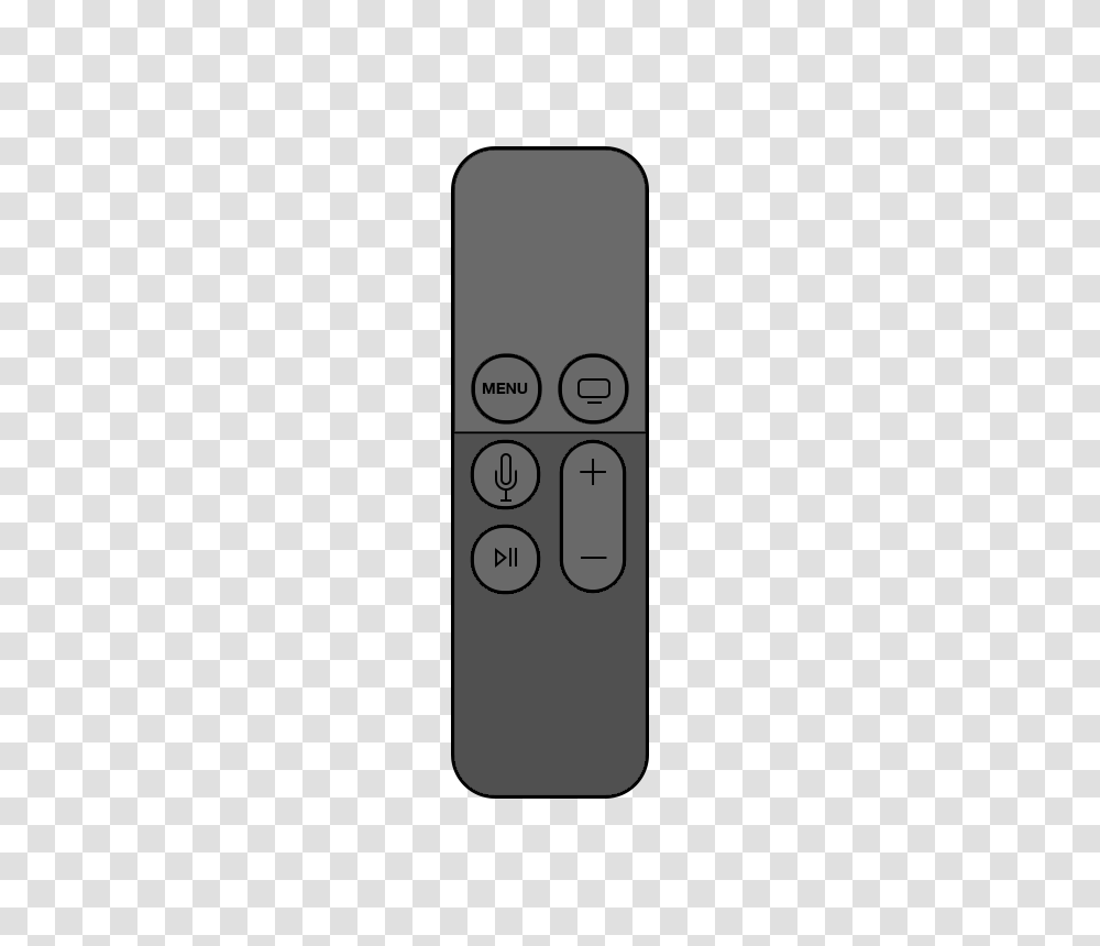 Siri Remote The Weekly Coder, Electronics, Remote Control Transparent Png