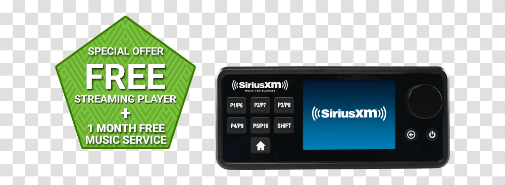 Siriusxm Music For Business Display Device, Mobile Phone, Electronics, Cell Phone, Text Transparent Png