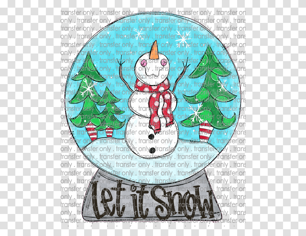 Siser Chr 125 Let It Snow Globe Craft, Poster, Advertisement, Collage, Art Transparent Png