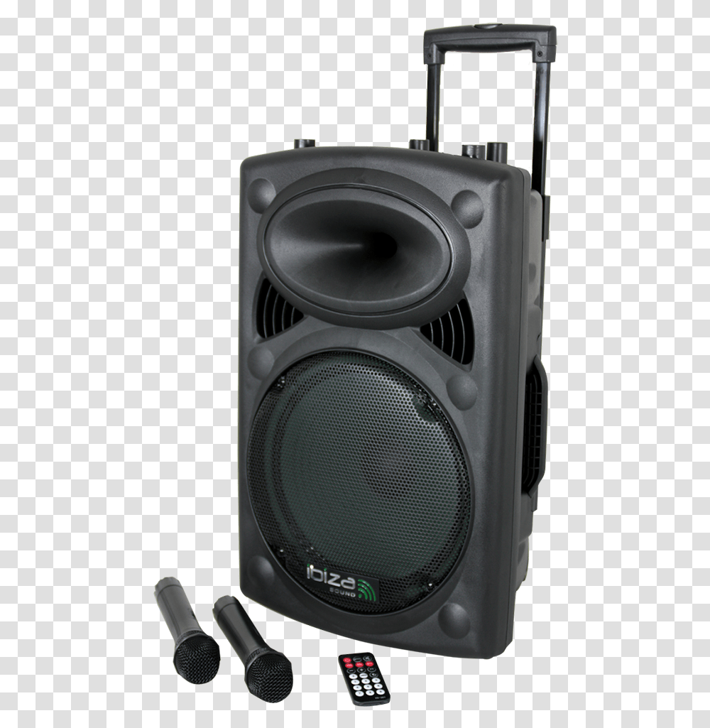 Sistema Portatil Autonomo Con Usbvoxbluetooth Y 2 Ibiza Sound Port Uhf Bt, Speaker, Electronics, Audio Speaker, Camera Transparent Png