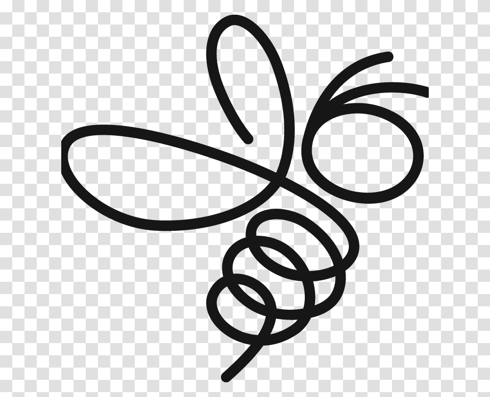 Sister Bees, Calligraphy, Handwriting, Alphabet Transparent Png