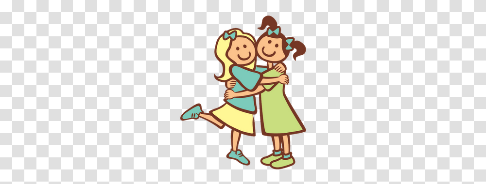 Sister Clipart, Doodle, Drawing, Duel Transparent Png