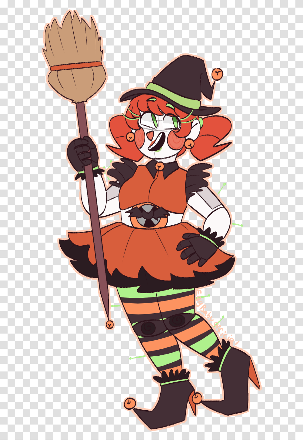 Sister Location Fnaf Circus Baby At Halloween Performer Person Human Prison Transparent Png Pngset Com