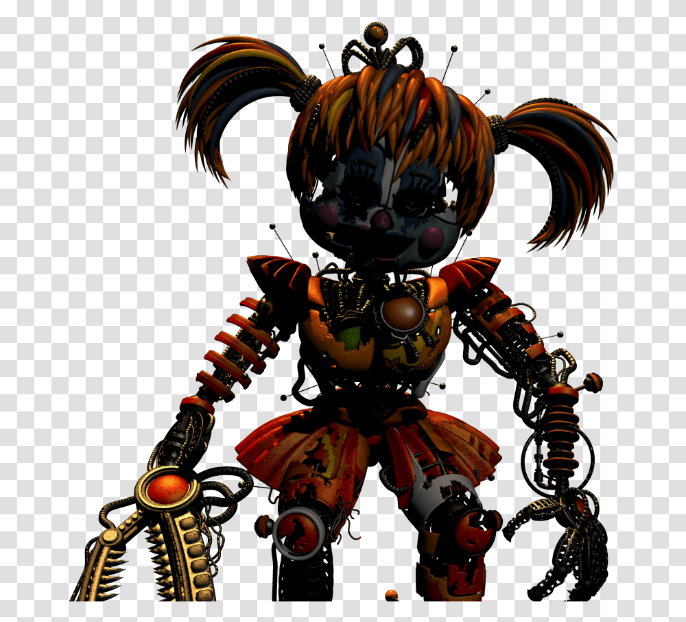 Sister Location Wiki Five Nights At Freddy's Scrap Baby, Robot, Person, Human, Samurai Transparent Png