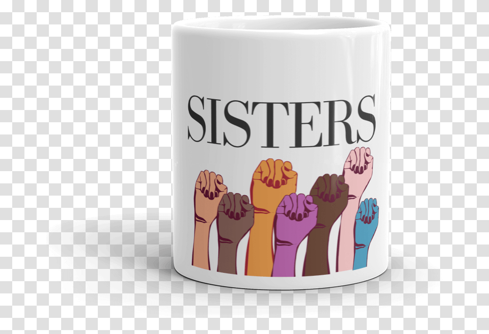 Sisters Ceramic Mug De Lider, Coffee Cup, Hand Transparent Png