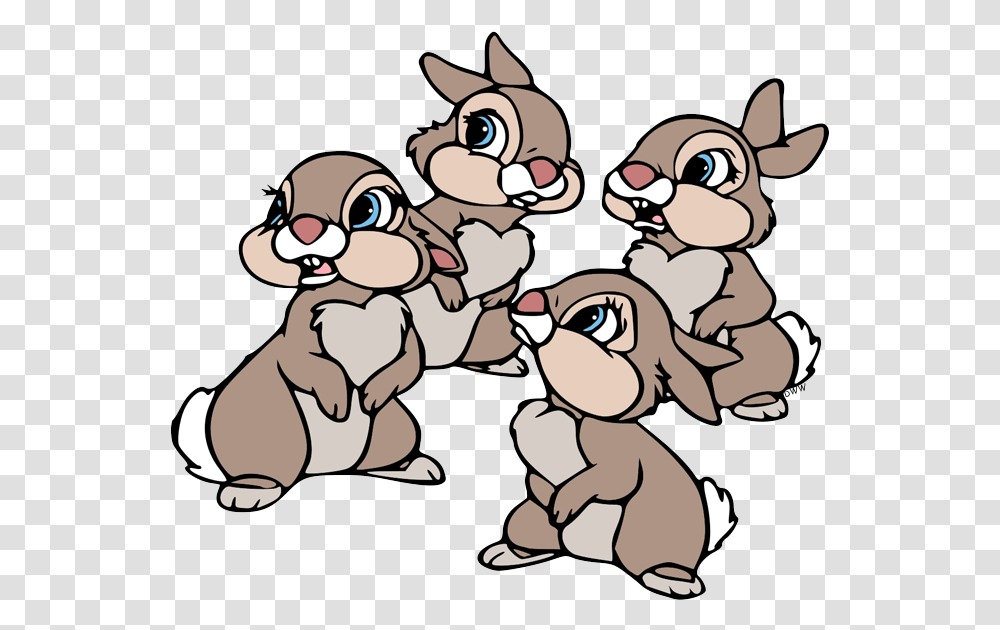 Sisters Thumper S Sisters Bambi Mrs Hare, Mammal, Animal, Angry Birds, Rodent Transparent Png