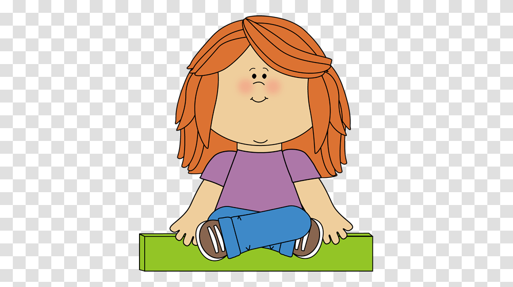 Sit Clipart Collection, Person, Female, Girl, Drawing Transparent Png