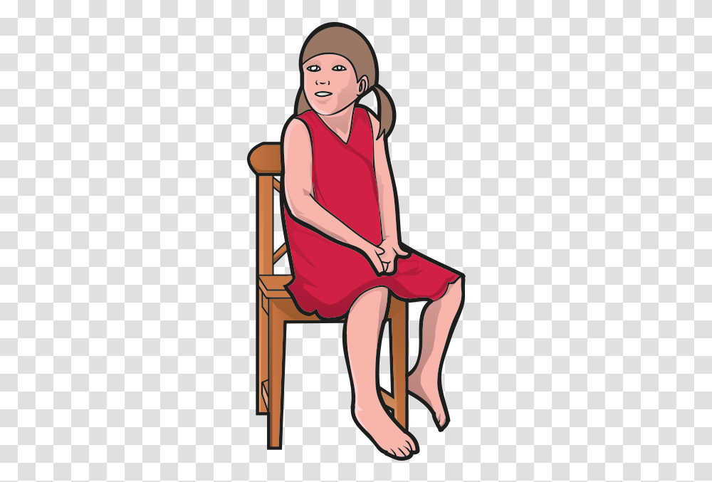 Sit Sitting, Person, Dress, Female Transparent Png