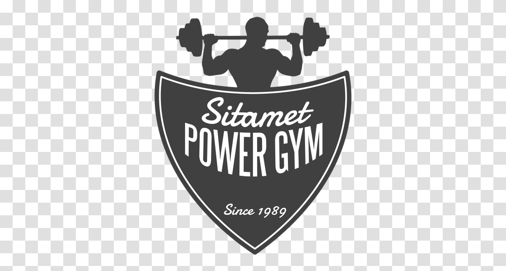 Sitamet Power Gym Logo Logo De Gym, Armor, Poster, Advertisement, Symbol Transparent Png