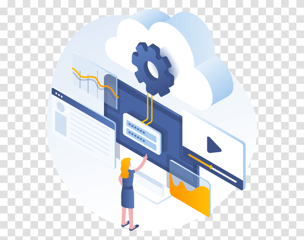 Site Development Illustration Cloud Computing, Nature, Person, Outdoors, Hand Transparent Png