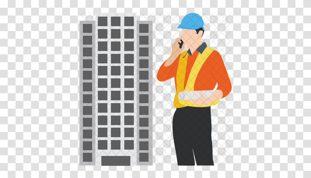 Site Engineer Icon Engineer And Supervisor, Person, Human, Clothing, Apparel Transparent Png