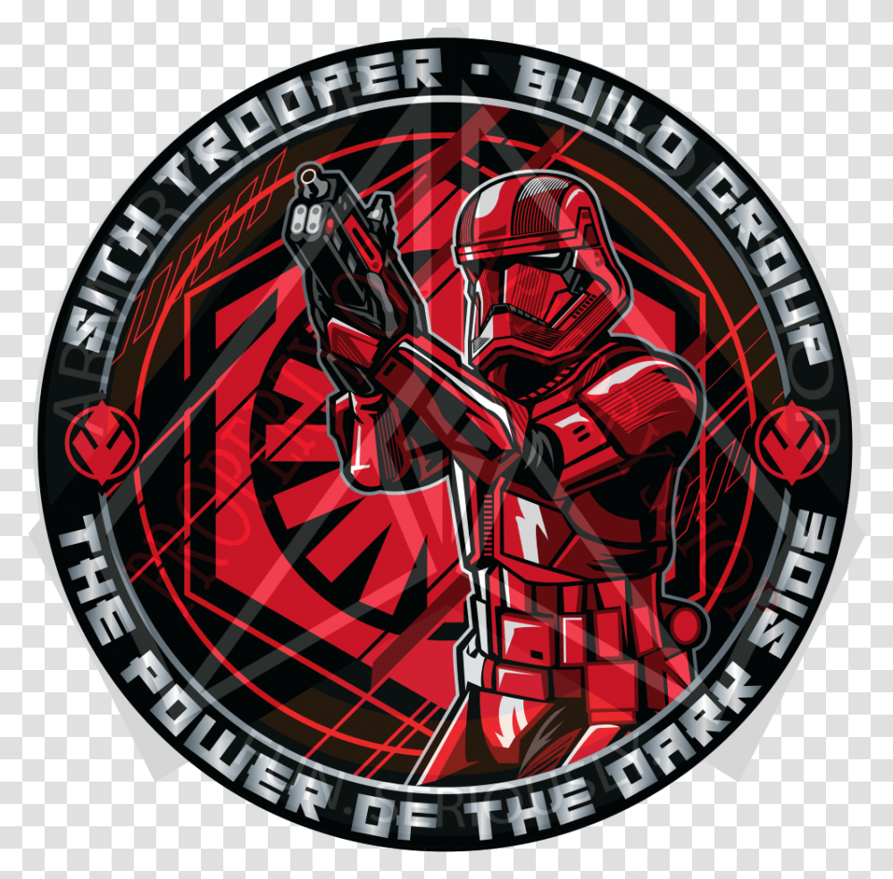 Sith Trooper Sticker Giordano Watches 2845, Hand, Clock Tower, Architecture, Building Transparent Png