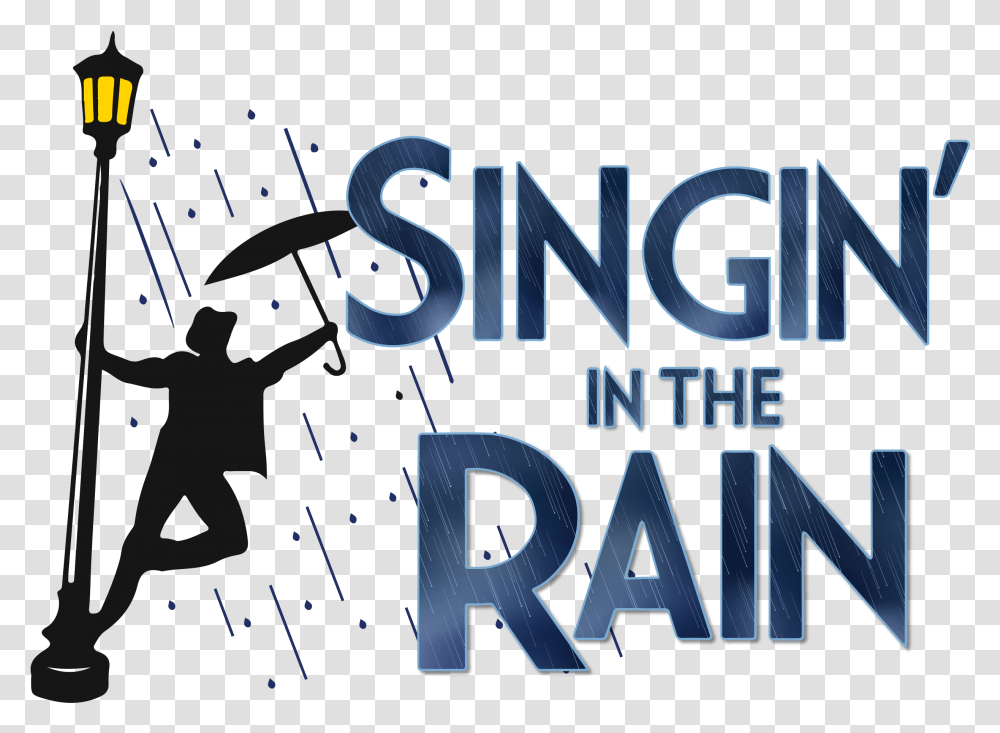 Sitr Type Graphic Singing In The Rain Title, Alphabet, Outdoors, Nature Transparent Png