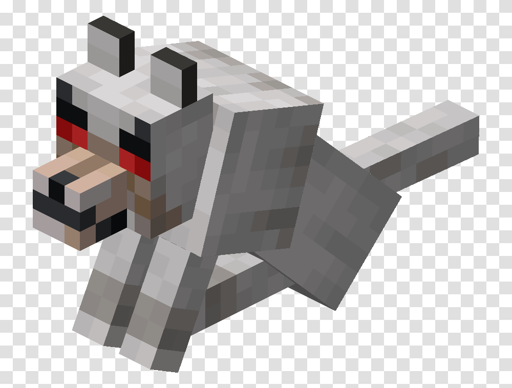 Sitting Angry Wolf Minecraft Wolf Background, Vise, Rock, Machine, Toy Transparent Png