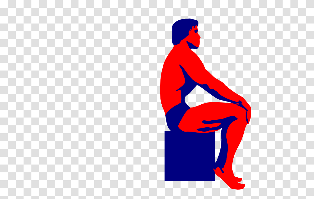 Sitting Body Builder Clip Art, Person, Human, Kneeling, Leisure Activities Transparent Png