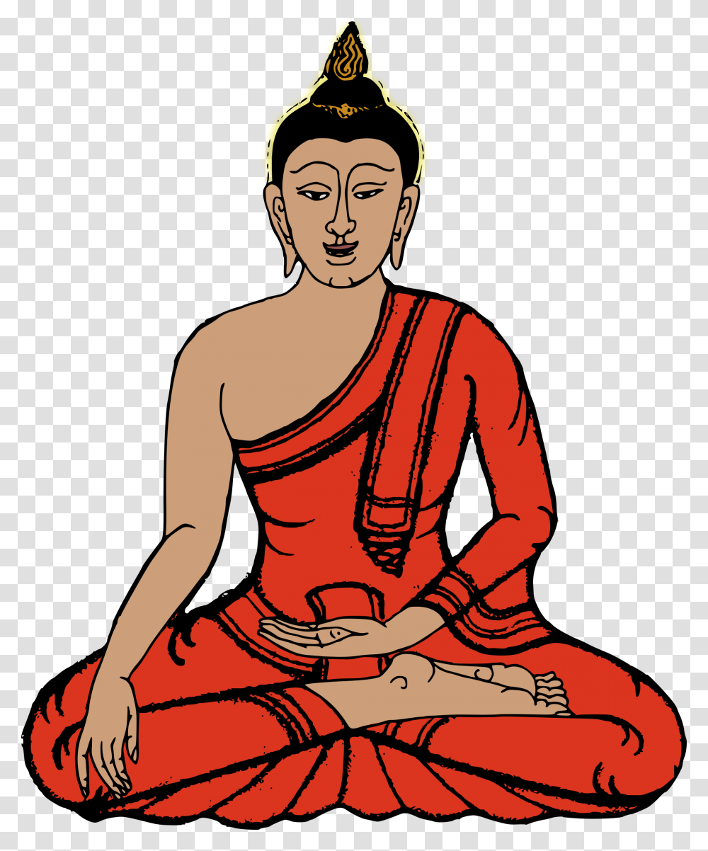 Sitting Buddha Icons, Worship, Person, Human Transparent Png