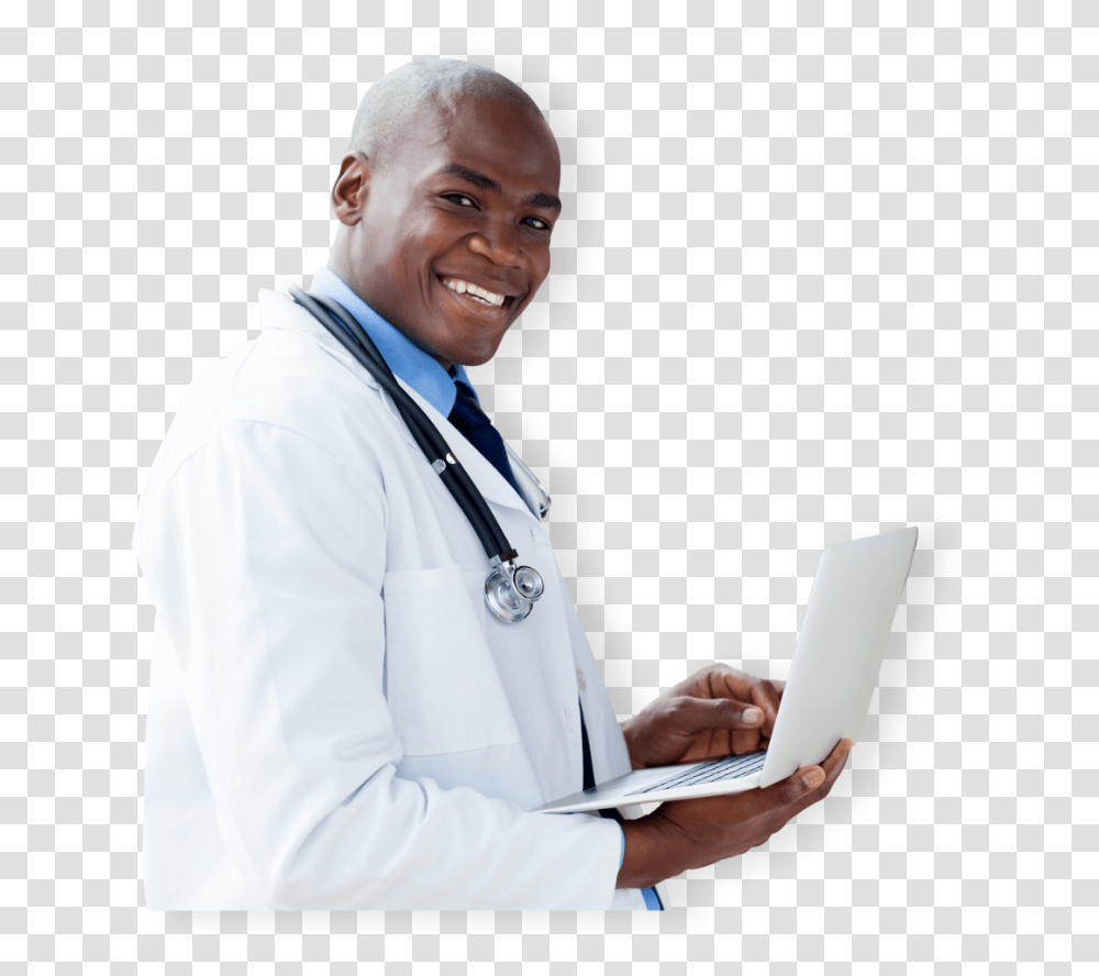 Sitting, Apparel, Person, Lab Coat Transparent Png