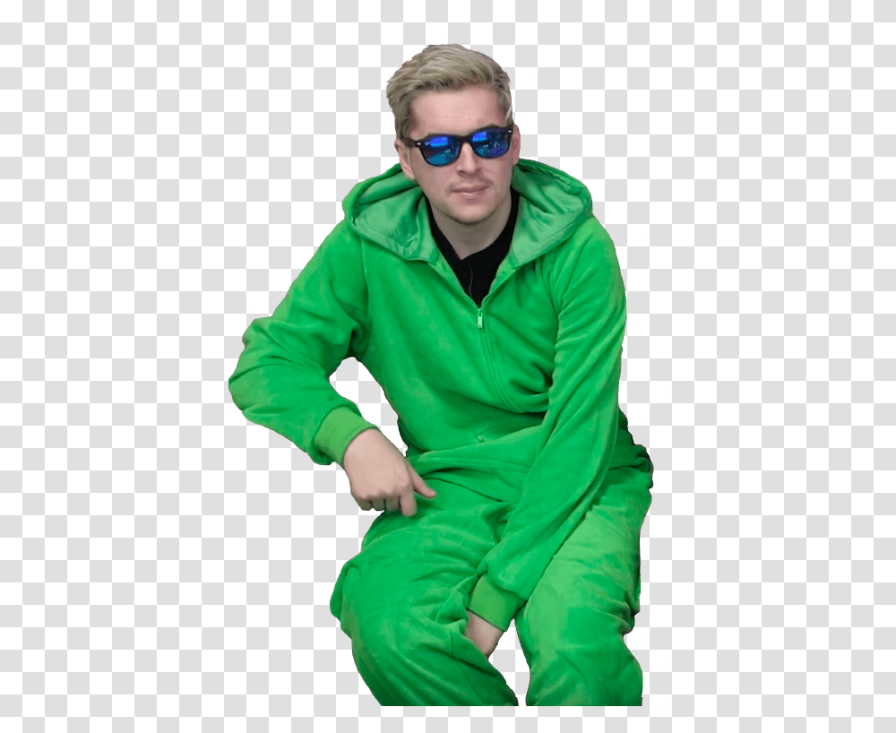 Sitting, Coat, Sunglasses, Person Transparent Png