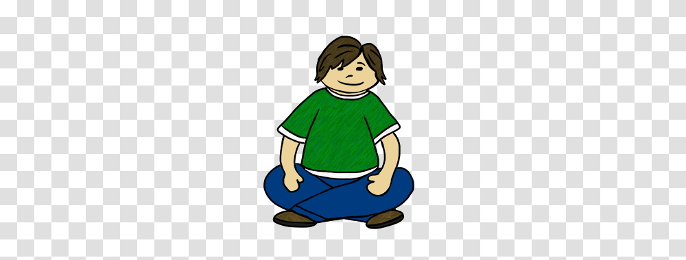 Sitting Criss Cross Clipart Clipartmasters, Person, Human, Elf, Kneeling Transparent Png