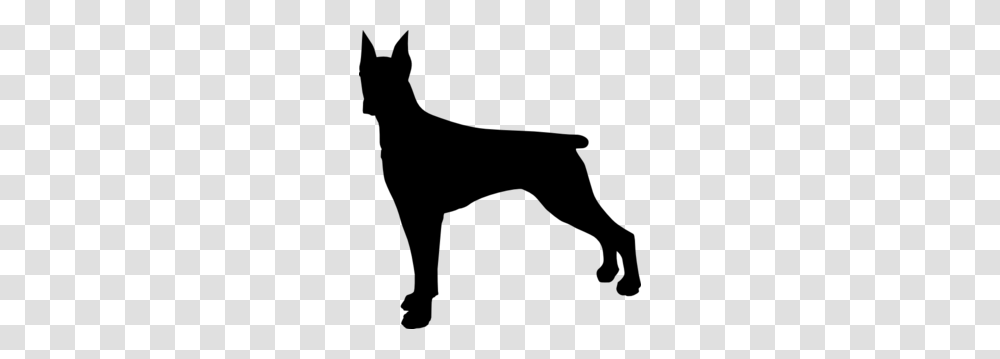 Sitting Doberman Clip Art, Gray, World Of Warcraft Transparent Png