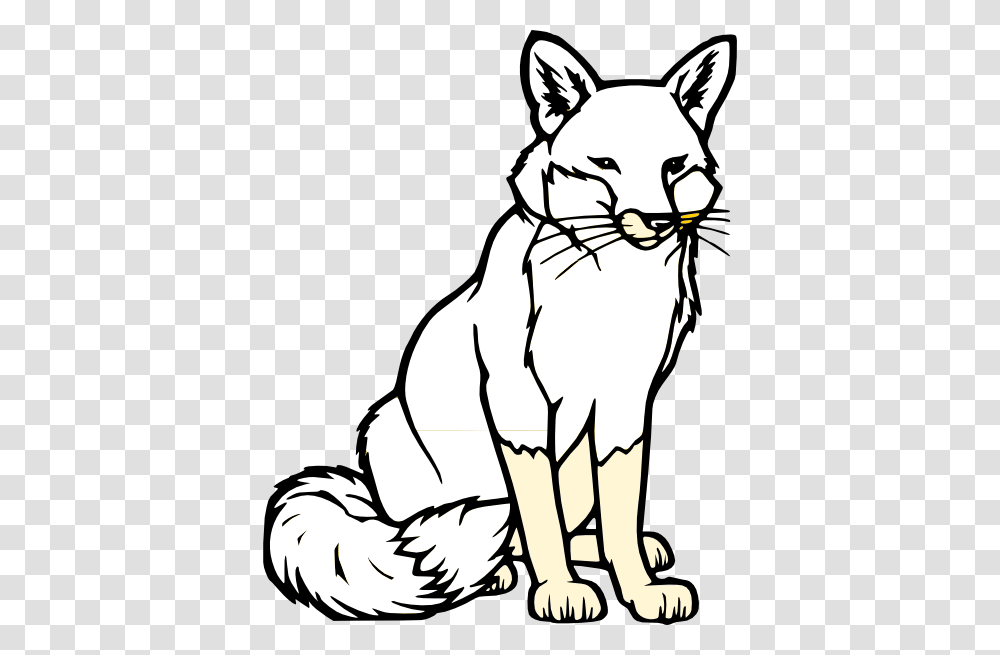 Sitting Fox Silhouette Clip Art Black And White Fox Clip Art, Animal, Mammal, Pet, Cat Transparent Png