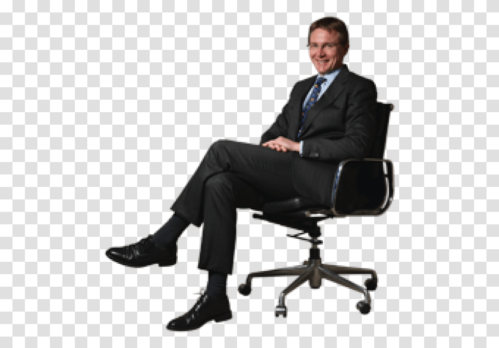 Sitting Man Free Download Man Sitting On Chair, Person, Furniture, Suit Transparent Png