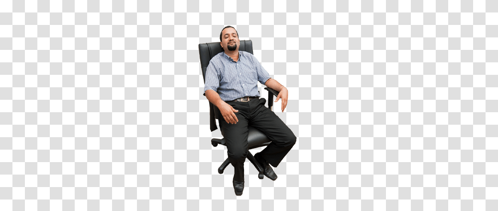 Sitting Man, Person, Chair, Furniture, Pants Transparent Png