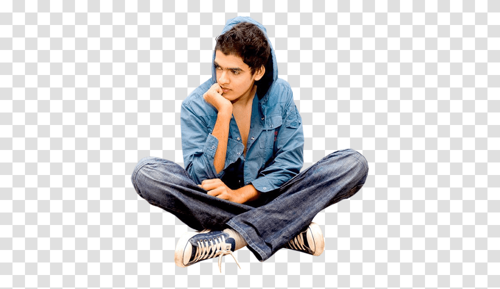 Sitting Man, Person, Apparel, Human Transparent Png