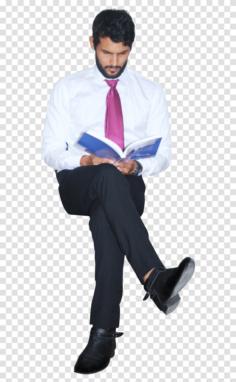 Sitting Office People, Tie, Person, Shirt Transparent Png