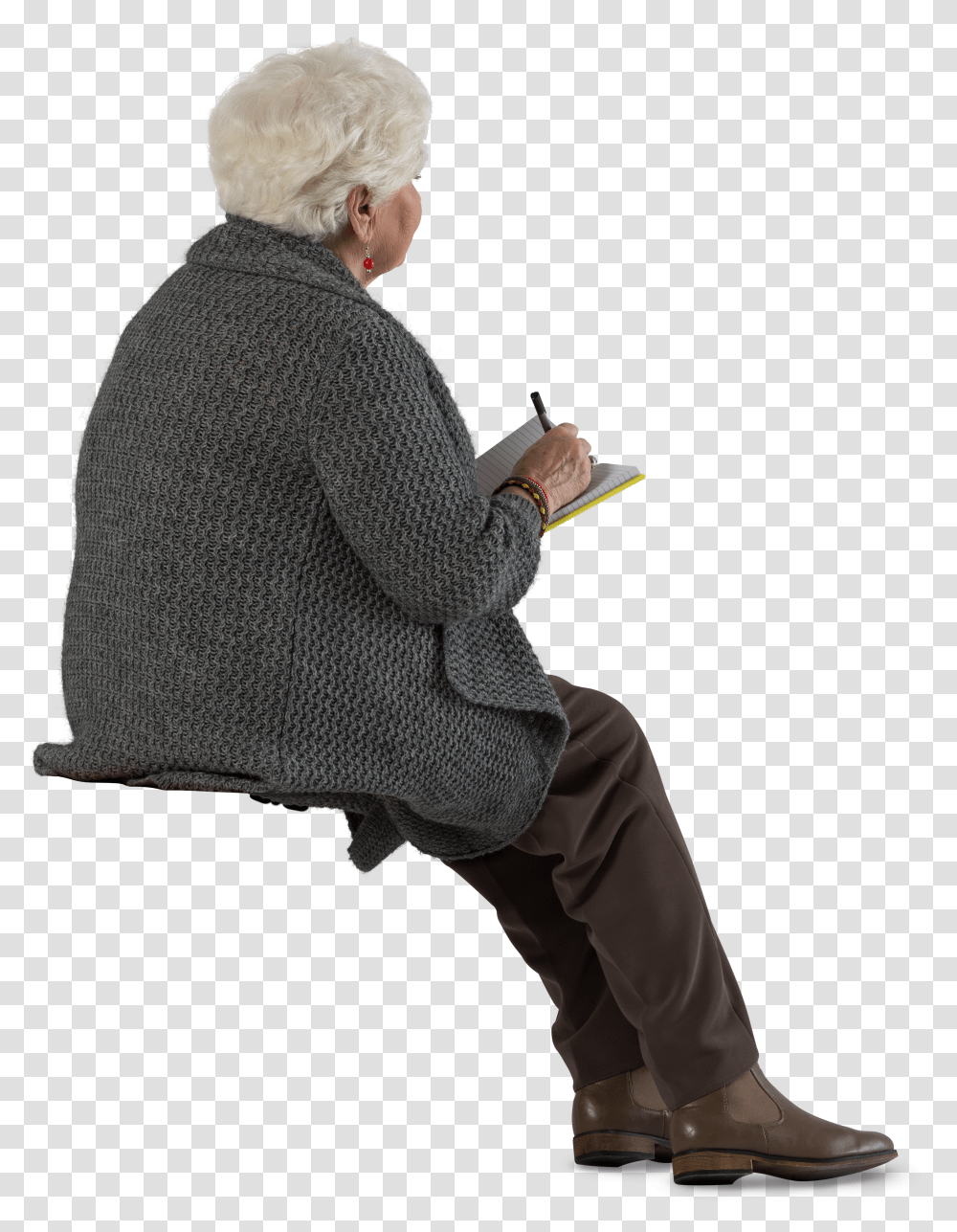 Sitting Office People Transparent Png