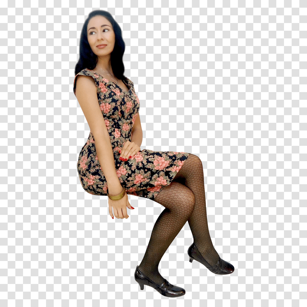 Sitting People, Female, Person, Dress Transparent Png