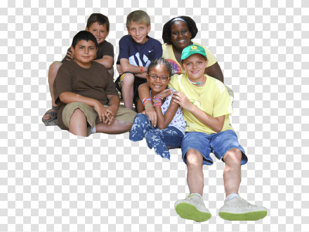 Sitting, Person, Shorts, Couch Transparent Png